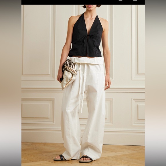 Deiji studios Black Halter Top - Picture 2 of 3